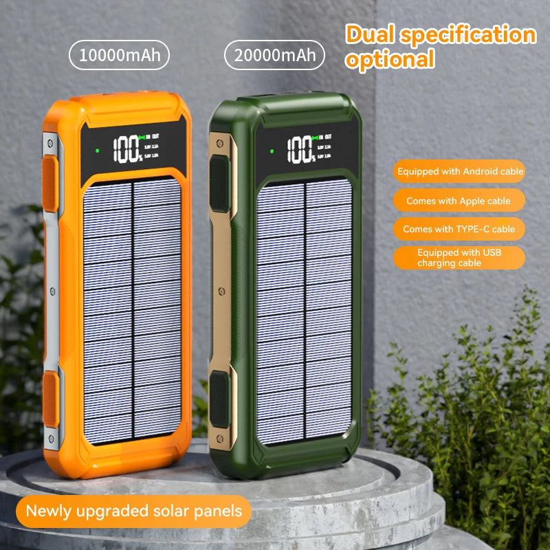 Solar Power Bank 30000 mAh