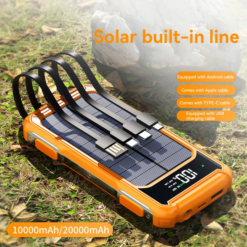Solar Power Bank 30000 mAh