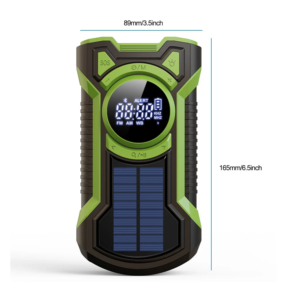 Radio/ Linterna/ Powerbank SOLAR