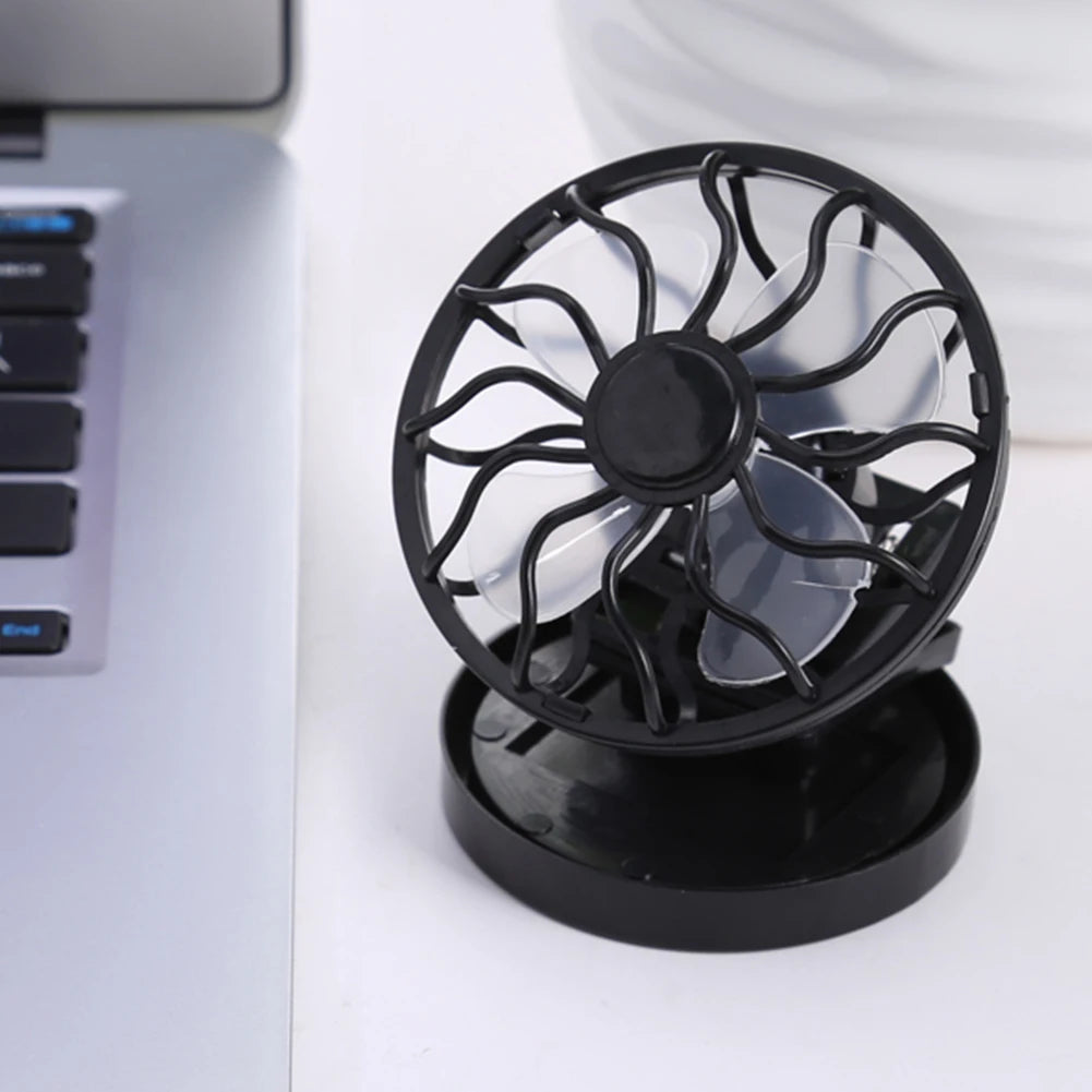 Mini ventilador de carga solar