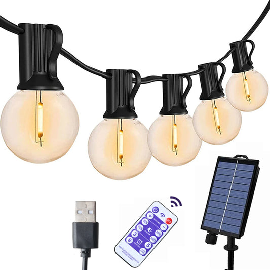 Lámpara led solar para patio